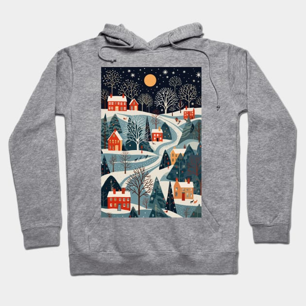 Christmas Vector Art Design 01 Hoodie by theprintculturecollective